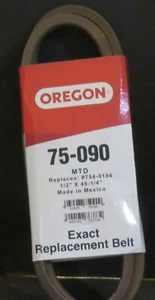 Cinturón Oregon 75-090 MTD reemplaza # 754-0194 1/2" x45-1/4  - Imagen 1 de 1