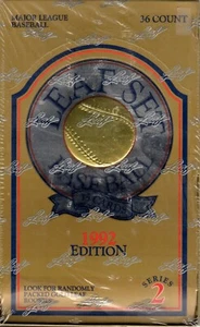 Leaf Gold Set Series 2 1992 Baseball Cards "Randomly Packed Gold Leaf Rookies" - Bild 1 von 6