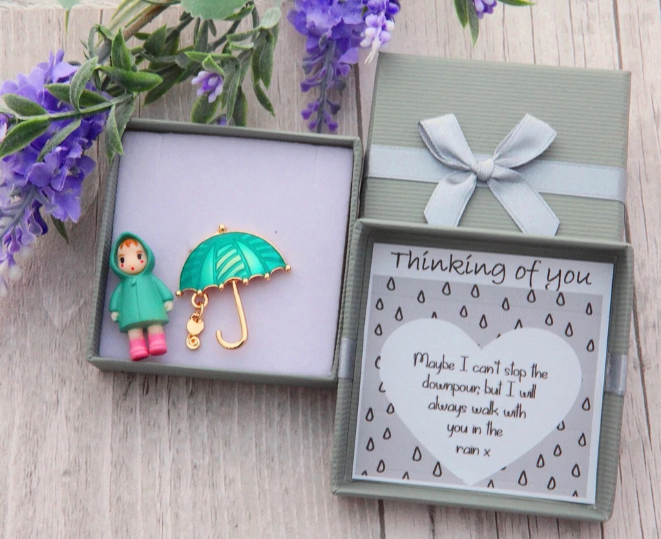 MADE BY LAURA JANE Thinking of you Sympathy Hug Comfort Present + Box - Sympathy Present..