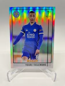 2020-21 Topps Merlin Chrome UEFA Youri Tielemans rifrattore - Leicester City, #43 - Foto 1 di 2