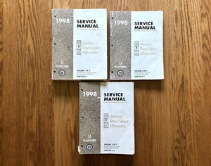 1998 U Platform Service Manuals Volumes 1 , 2 & 3 Chevrolet, Pontiac, Oldsmobile - Picture 1 of 21