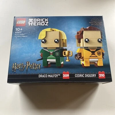 LEGO Harry Potter Brickheadz Draco Malfoy & Cedric Diggory Set 40617 - Bild 1 von 2