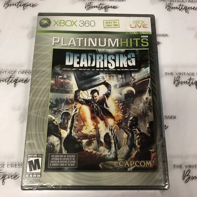 Dead Rising -- Platinum Hits Edition (XBOX 360, 2006) FACTORY SEALED NEW!!! - Image 1 of 4