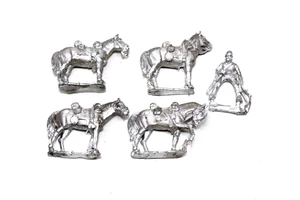 Perry Miniatures ACW 9 Union Horse Holder+ 4 Horses Metal JYS31 - Picture 1 of 1