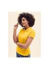 Fruit Of The Loom Womens Premium Polo Shirt | 2 Button Placket | Various Colours