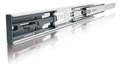 Soft Close Drawer Runners / Slide Ball Bearing Runners Full Extension 1 Pair - Image 1 of 3