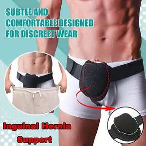 Inguinal Groin Hernia Belt Truss Brace Abdominal Groin Removable Support Unisex - Picture 1 of 12