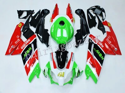 Kit de carenado de inyección ABS apto para Aprilia RS125 2006-2011 blanco rojo verde negro Foto 1 de 4