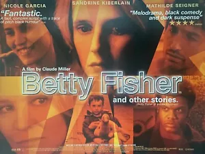 BETTY FISHER ORIG 2001 BRITISH QUAD POSTER 30" X 40" ROLLED NICOLE GARCIA - Picture 1 of 1