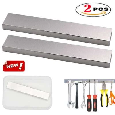 2pc Long Neodymium Block Magnet NdFeB Super Strong Magnets Cat Eye Nail Art Tool