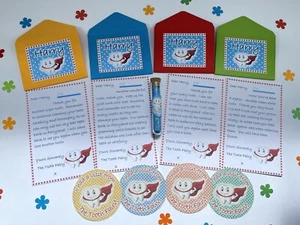Letras de hadas de los dientes, personalizadas, polvo de hadas, pegatinas de hadas, primer diente - Imagen 1 de 2