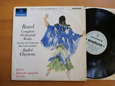 SAX 2477 ED1 Ravel Complete Orchestral Works Vol. 2 Cluytens Columbia 1st B/S - Image 1 of 4