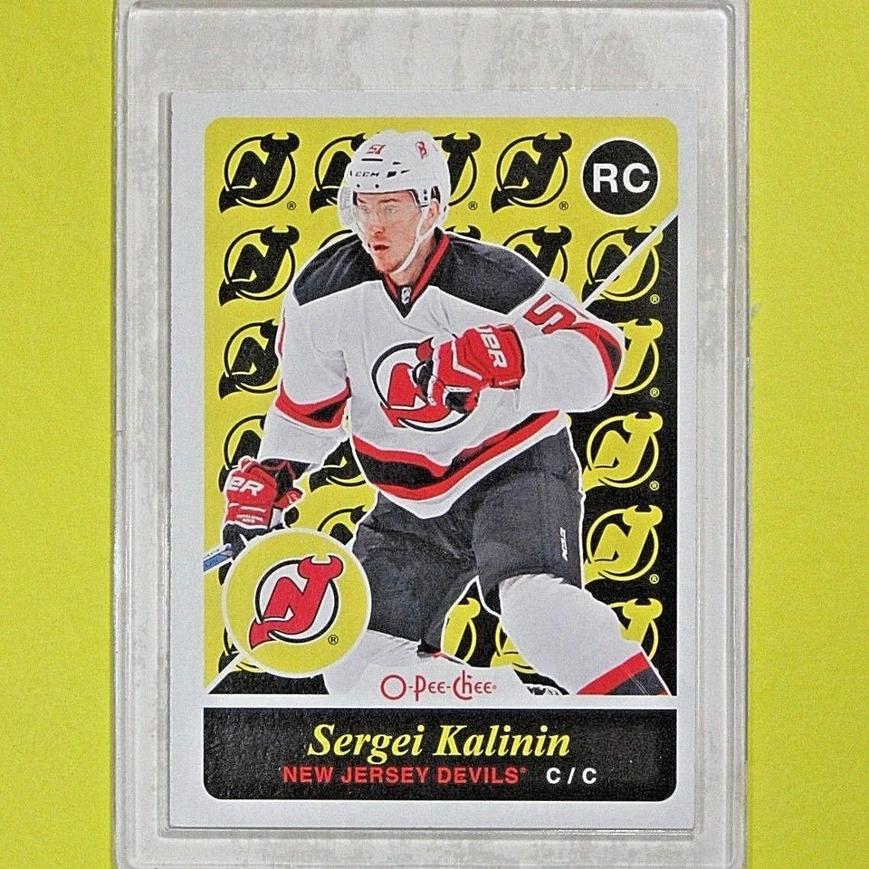 SERGEI KALININ  2015-16  ROOKIE  " OPC UPDATE RETRO "  #U28   NJ Devils - Image 1 of 1