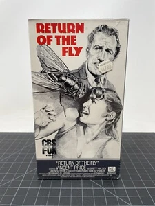 Return of the Fly VHS 1959 Sci-fi Vincent Price Factory Sealed  CBS FOX - Picture 1 of 3