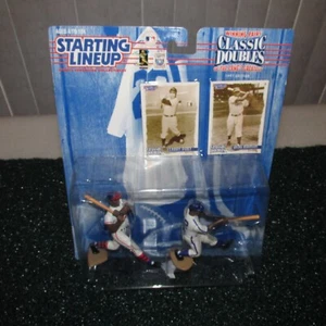 Starting Lineup Jackie Robinson (Dodgers) & Larry Doby (Indians) Classic Double - Picture 1 of 7