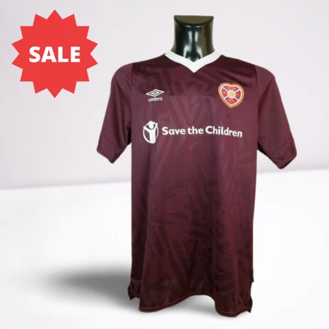 Heart of Midlothian FOOTBALL SHIRT UMBRO SIZE L EXCL [ Cover