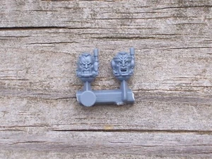 40K Dark Angels Ravenwing Command Head Sgt Bare Head w/ Comms Bits 2 Bitz - Picture 1 of 1