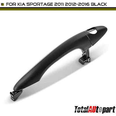 Manija de puerta exterior negra imprimada para Kia Sportage 2011-2016 lado del conductor delantero Foto 1 de 4