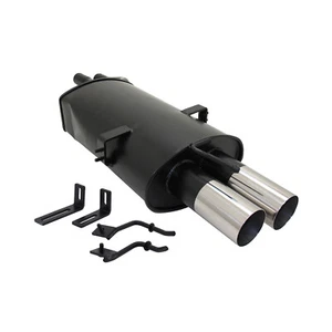 Novus Sportauspuff für BMW E46 320 / 325 / 330 2x76mm RL-Design  mit ABE - Bild 1 von 6