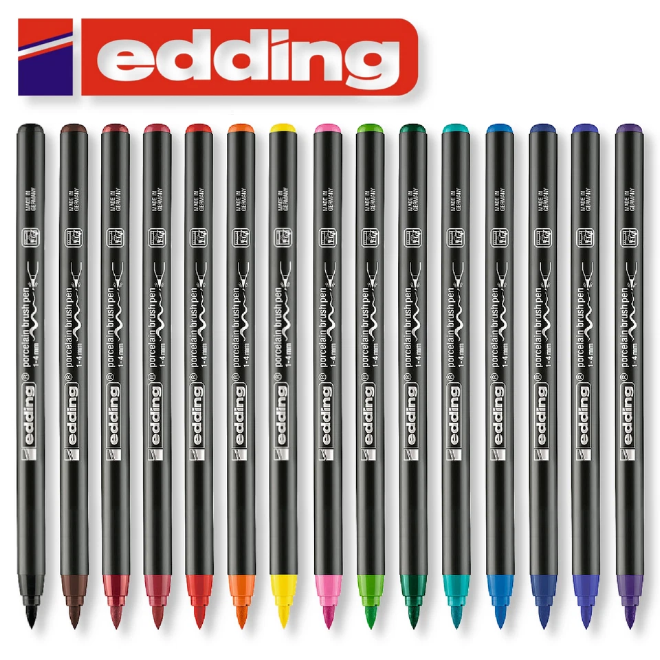 Edding 4200 Porzellanpinselstift Pinselstift Stift Pinsel Porzellan - Bild 1 von 1