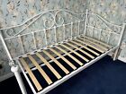 White Metal Single Day Bed Frame
