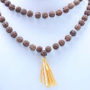 Mala Bead Strand Necklace - Length: 22 8mm Beads - Picture 1 of 2