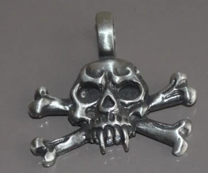 pendentif en étain gothique mode ,collier, - Foto 1 di 1