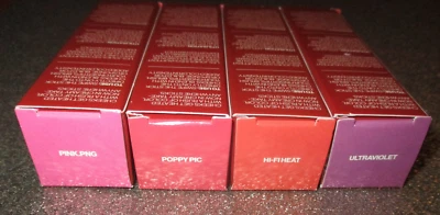 4x Smashbox Hot Stx Blush Stick PINK PNG, ULTRAVIOLET, HI FI HEAT, POPPY NIB - Image 1 of 3