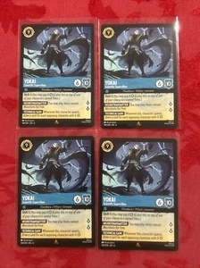 4x Disney Lorcana Azurite Sea - Yokai - Scientific Supervillain | 160/204 | x4 - Picture 1 of 7