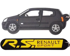 Llavero Renault Clio 172/182 Negro + Llavero Renault Sport - Imagen 1 de 3