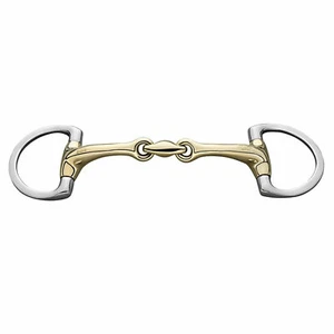 Sprenger Dynamic RS Eggbutt Bradoon D-Ringe Doppelgelenk 14mm 110-145mm 40244 - Bild 1 von 4