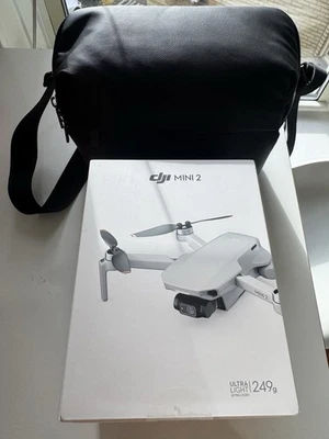 New DJI Mini 2 ( 249 g) Drone, Lightly-Used Batteries & Controller, Bag & Extras - Image 1 of 4