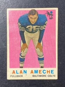 1959 Topps - Alan Ameche #30 VG (Stain) f2 - Bild 1 von 2