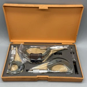 Mitutoyo Micrometer Set - Picture 1 of 14