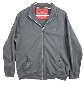 Tommy Bahama Jacket Men's Large Full Zip Outdoor Sweatshirt 100% Cotton - Picture 1 of 7
