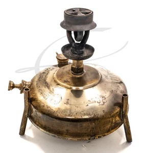 Vintage Optimus 45 Brass Gas Camp Stove Made in Sweden ARABIC - Picture 1 of 12