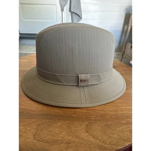 Totes Tan Fedora Size Men's M RN 22605 - Picture 1 of 5