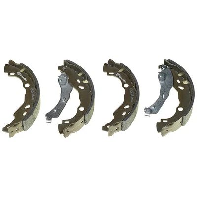 BREMBO 4x Bremsbacken Bremsbackensatz für Trommelbremse ESSENTIAL LINE Hinten - Bild 1 von 4