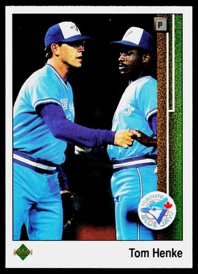 1989 Upper Deck #264 Tom Henke - NmMt+ - Image 1 of 2