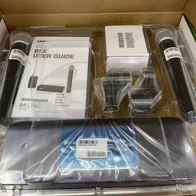 BLX288/SM58 Wireless Dual Vocal System wth 2 SM58 Handheld Microphones - image 1 of 4