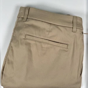 Birddogs Hose Herren 34 x 26 Khaki Stretch Chino Golf Freizeit Leicht (Etikett 28) - Bild 1 von 11