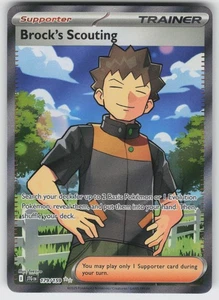 Brock's Scouting Ultra Rare SV09: Journey Together 179/159 Pokemon - Picture 1 of 2