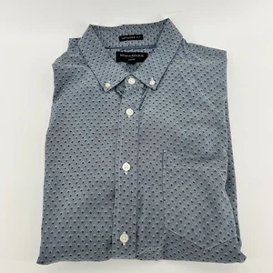 BANANA REPUBLIC Oxford Button Down L/S Hemd Herren LARGE Untucked Fit - Bild 1 von 7