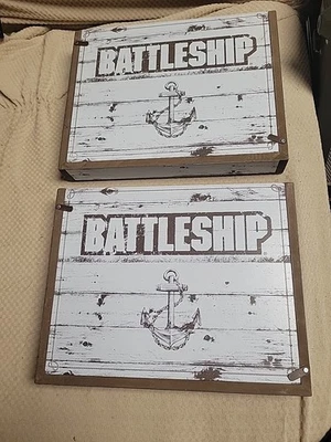Rustic Series Battleship By Hasbro Limited Edition Wooden Board Game No Manual - Image 1 of 3