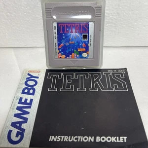 Tetris Nintendo Original Game Boy Cartridge & Handbuch 1989 Original & GETESTET - Bild 1 von 5