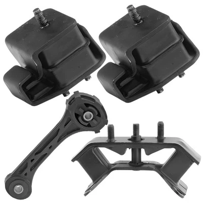 Soportes de motor y montaje de transmisión 4 piezas para Subaru Forester 2003 H4-2,5 L Foto 1 de 4