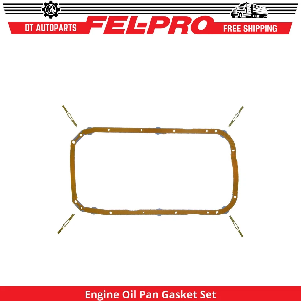 Juego de juntas de cárter de aceite de motor V6 Fel-Pro 1991 1992 para Hyundai Sonata 1990-1996 3,0 L Foto 1 de 1
