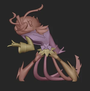 UNBEMALTE Ozzie von Helluva Boss 3Ddruck Resin Statue - Bild 1 von 1