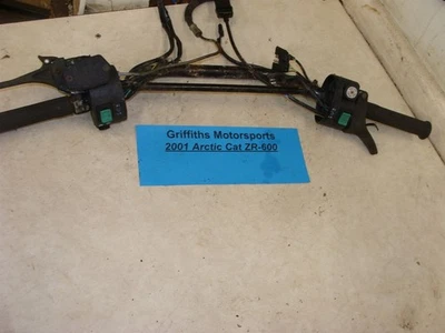 2001 ARCTIC CAT ZR600 oem переключатель управления рулем большой палец тормоз рычаг кабель - Изображение 1 из 4