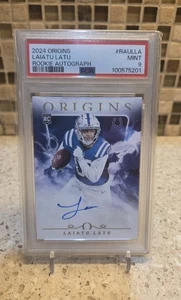 2024 Panini Origins "Rookie Autographs", Laiatu Latu! Indianapolis Colts - Bild 1 von 2